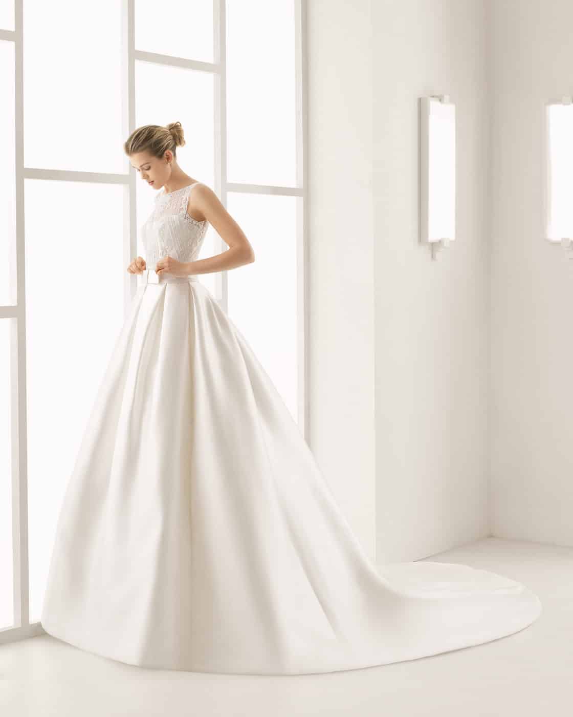 práctico sitio métrico Guía de vestidos de novia: Raso - Lluvia de arroz