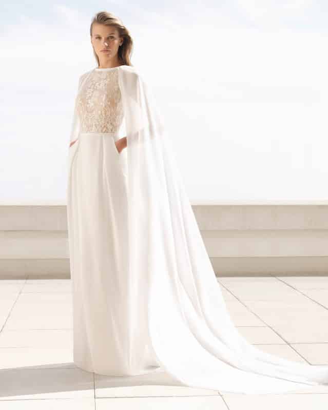 Guía definitiva de telas para vestidos de novia - Lluvia de arroz