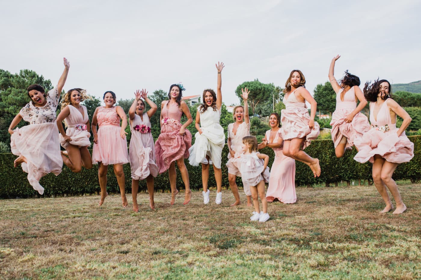 boda en Quinta do Prazo salto chicas