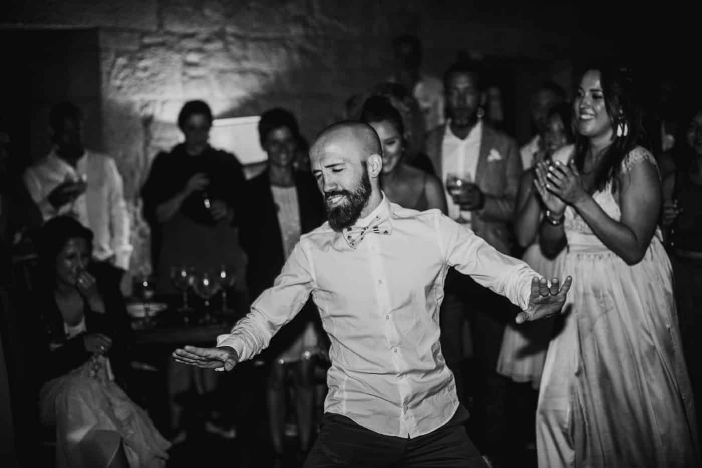 boda en Quinta do Prazo bailando
