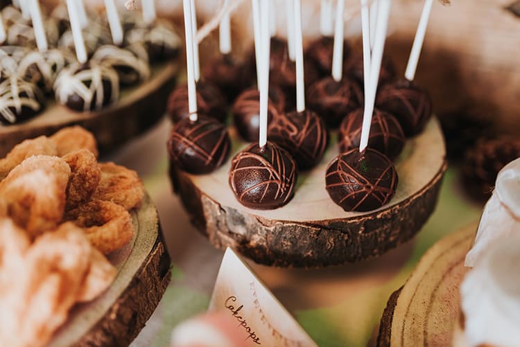 mesa dulce chocolate boda