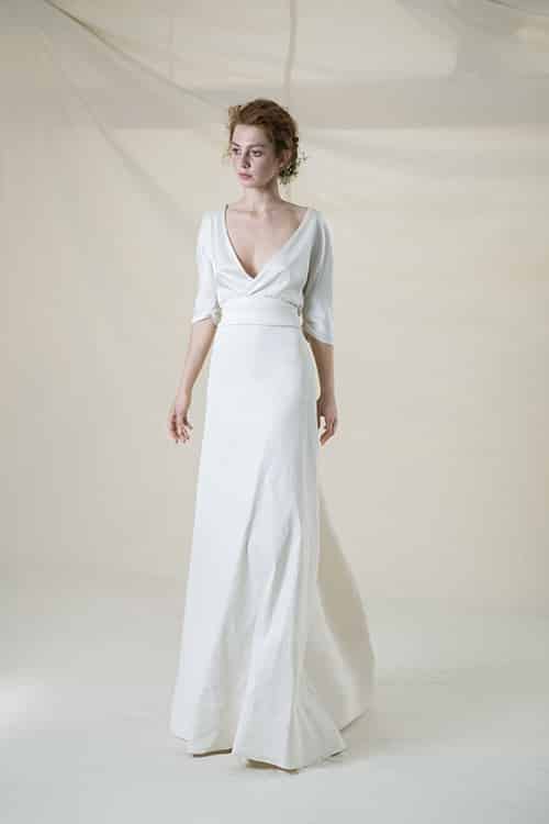 Tendencias vestidos de novia 2021 - vestidos de novia con telas especiales