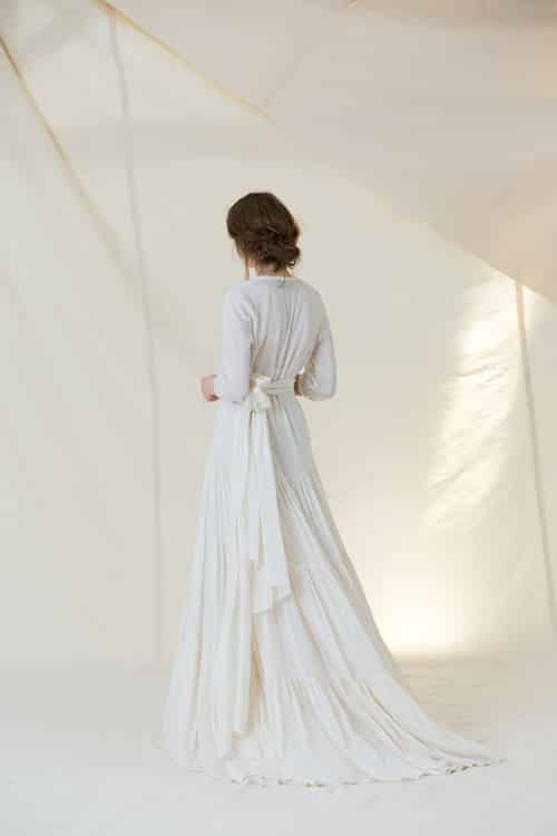 Tendencias vestidos de novia 2021 - vestidos de novia con telas especiales
